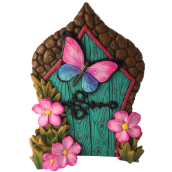 Miniature Butterfly Fairy Door for the Enchanted Garden Fairies and ...
