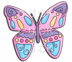 REF518 - Fairy Tale Princess Butterfly - £0.17 : Commercial Use Clip Art