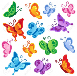 Free Printable Butterfly Clipart | Free Images at Clker.com - vector ...