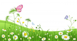 Garden Scenes Clip Art | ... with Butterflies Clipart ...