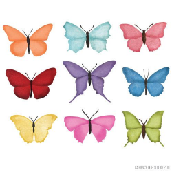 50% OFF SALE Digital Scrapbook Embellishments - Butterfly Clip Art ...