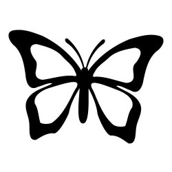 237 best Silhouettes Butterfly Silhouettes images on Pinterest ...