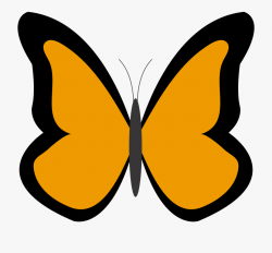 Flying Butterflies Png - Simple Butterfly Clip Art ...