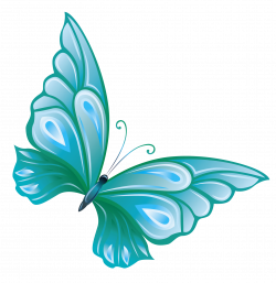 28+ Collection of Teal Butterfly Clipart | High quality, free ...