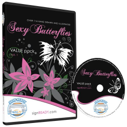 Amazon.com: Butterflies/Butterfly Clipart-Vinyl Cutter Plotter Clip ...