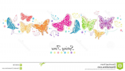 Top Butterfly Clip Art Banner Cdr - Vector Art Library