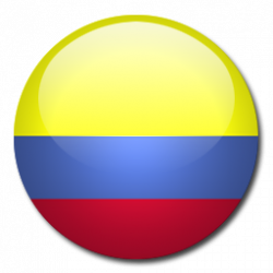 Button Flag Colombia Icon, PNG ClipArt Image | IconBug.com