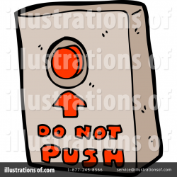 Mechanical Button Clipart #1196564 - Illustration by lineartestpilot