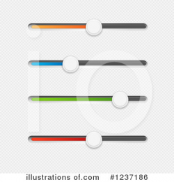Slider Button Clipart #1237186 - Illustration by elaineitalia