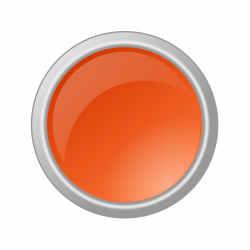 Clipart - Glossy Orange Button