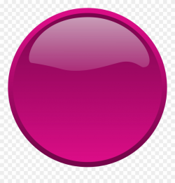 Shape Clipart Pink - Purple Button Png Transparent Png ...