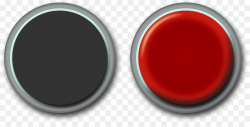 Computer Icons Push-button Clip art - Red Button Cliparts png ...