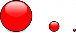 Red Glass Button Clip Art at Clker.com - vector clip art online ...