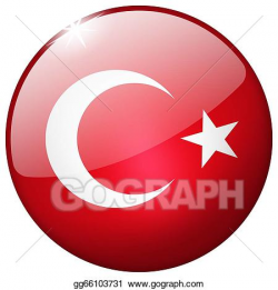 Drawing - Turkey round glass button. Clipart Drawing gg66103731 ...