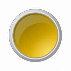 Clipart - glossy yellow button