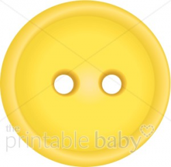 Yellow Button Clipart | Brads, Buttons and Embellishments