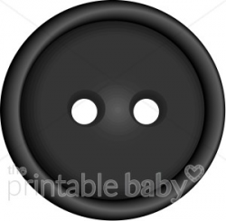 Black Button Clipart | Brads, Buttons and Embellishments