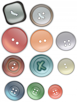 Clothing Buttons Clip Art at Clker.com - vector clip art online ...