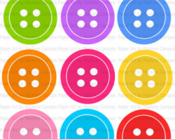 clipart buttons knoepfe coloured - Clip Art Guru