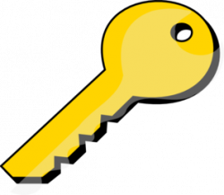 Gold Key Clipart | Clipart Panda - Free Clipart Images