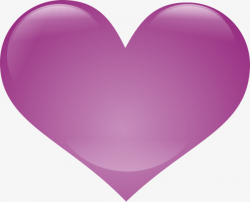 Purple Heart, Purple Button, Heart Shaped Buttons, Web Buttons PNG ...
