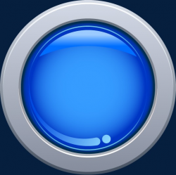 Blue Circle Buttons, Push Button, Textured Button PNG Image and ...