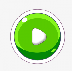 Green Start Button, Green, Round, Start PNG Image and Clipart for ...