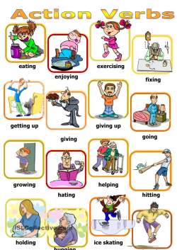 Action verbs board game | classroom | Pinterest | Action verbs ...