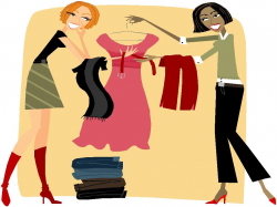 Clothes Shopping Clipart