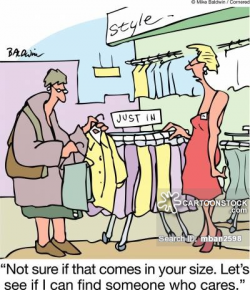 Womens Wear Cartoons and Comics - funny pictures from CartoonStock
