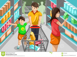 customer shopping clipart 3 | Clipart Station
