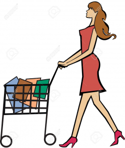 customer shopping clipart 1 | Clipart Station