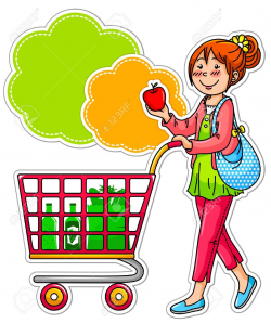 customer shopping clipart 12 | Clipart Station