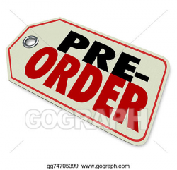 Drawing - Pre-order price tag store merchandise sell buy early sale ...