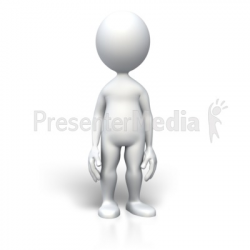 Stick Figure Standing Normal - 3D Figures - Great Clipart for ...