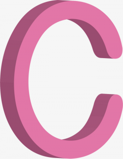 Pink Letters C, Pink, C, Letter PNG Image and Clipart for Free Download