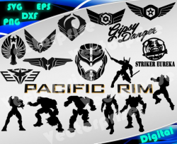 Pacific Rim svg Clipart Superheroes svg Pacific Rim ...