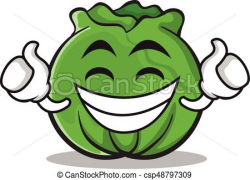 Cabbage Clipart Cartoon#3117135