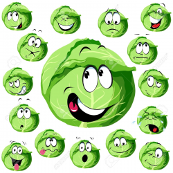 Cabbage Clipart Animated