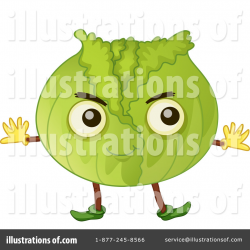 Cabbage Clipart #1124142 - Illustration by Graphics RF