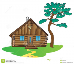 Log Cabin Clip Art Black And | Clipart Panda - Free Clipart Images