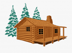 Showing Post & Media For Log Cabin Clip Art Cartoon - Cabin ...