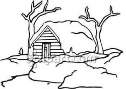 Cottage Clipart Black And White | Clipart Panda - Free Clipart Images