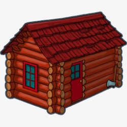 Cabins, Cartoon, House PNG Image and Clipart for Free Download