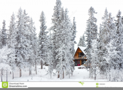 Christmas Cabin Clipart | Free Images at Clker.com - vector clip art ...
