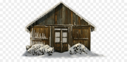 Christmas Barn Stock illustration Clip art - Transparent Winter Barn ...