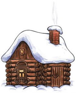 Cabin clipart black and white free images - Clipartix