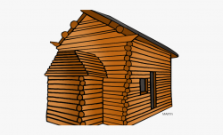 Cottage Clipart Transparent - Wood Cabin Clipart Transparent ...