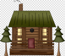 Log cabin Cartoon Cottage Drawing , cartoon house ...