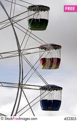 Three Ferris Wheel Cabins - Free Stock Images & Photos - 453305 ...